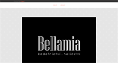 Desktop Screenshot of bellamia.cz